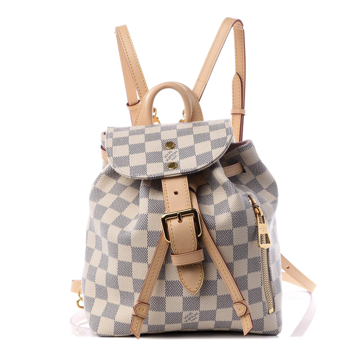 Louis Vuitton Damier Azur Sperone BB Backpack 1 of 7