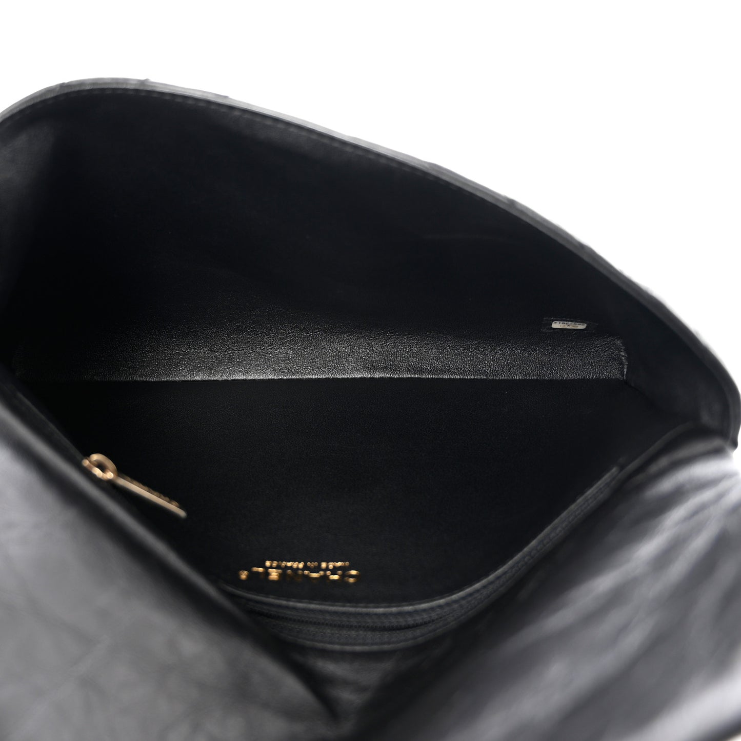 Aged Calfskin Chevron Quilted Reissue 2.55 Clutch Black