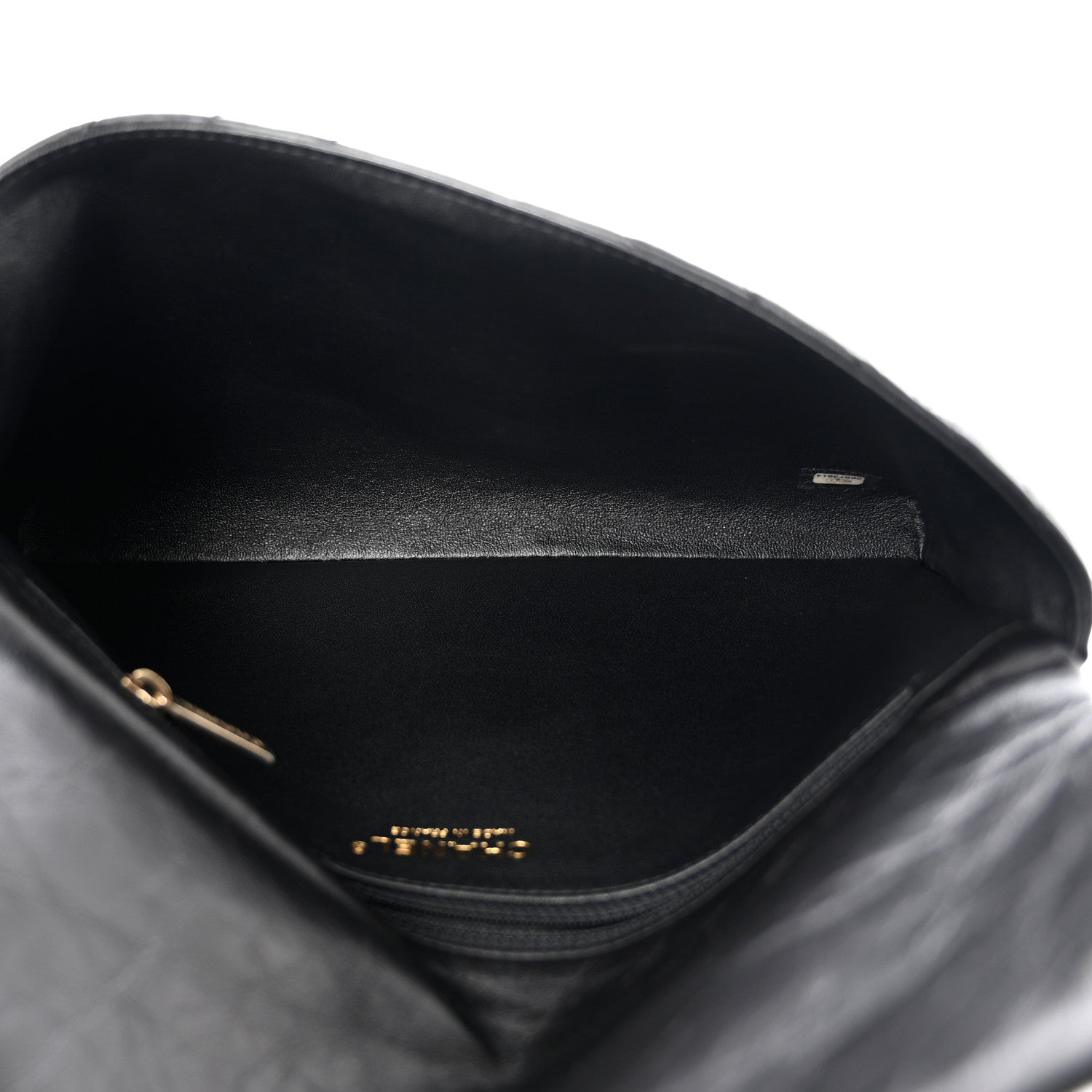 Chanel Aged Calfskin Chevron Quilted Reissue 2.55 Clutch Black 5 of 7