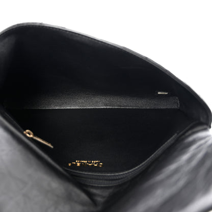 Chanel Aged Calfskin Chevron Quilted Reissue 2.55 Clutch Black 5 of 7