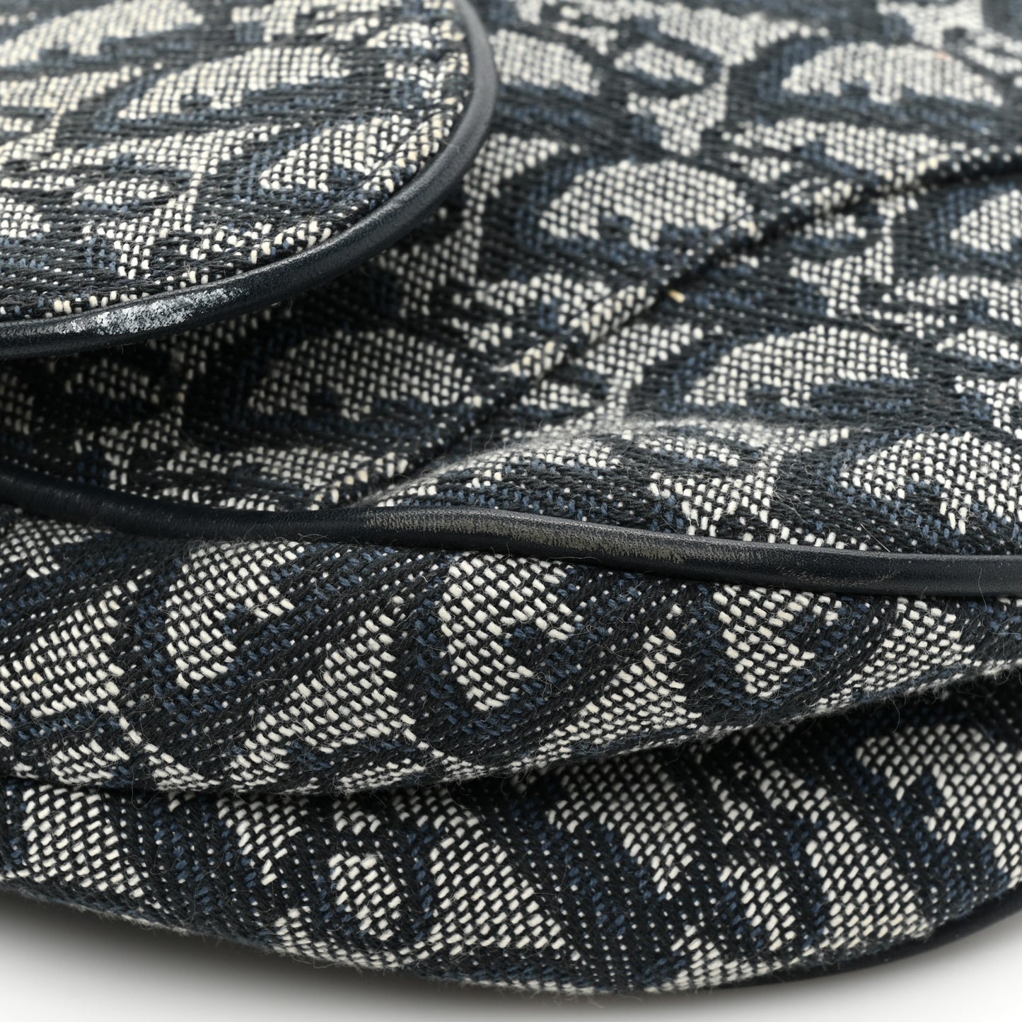 Monogram Saddle Bag Blue