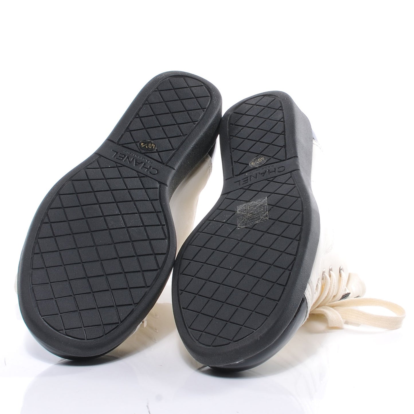 Leather Patent Cap Toe CC Sneakers 40.5