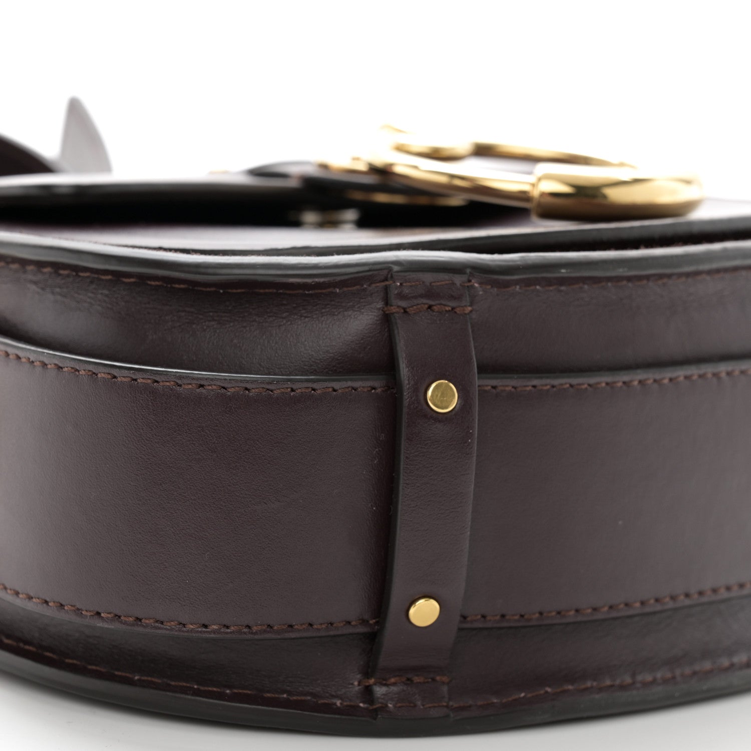 Chloe Calfskin Small Tess Bag Black Raisin 8 of 9