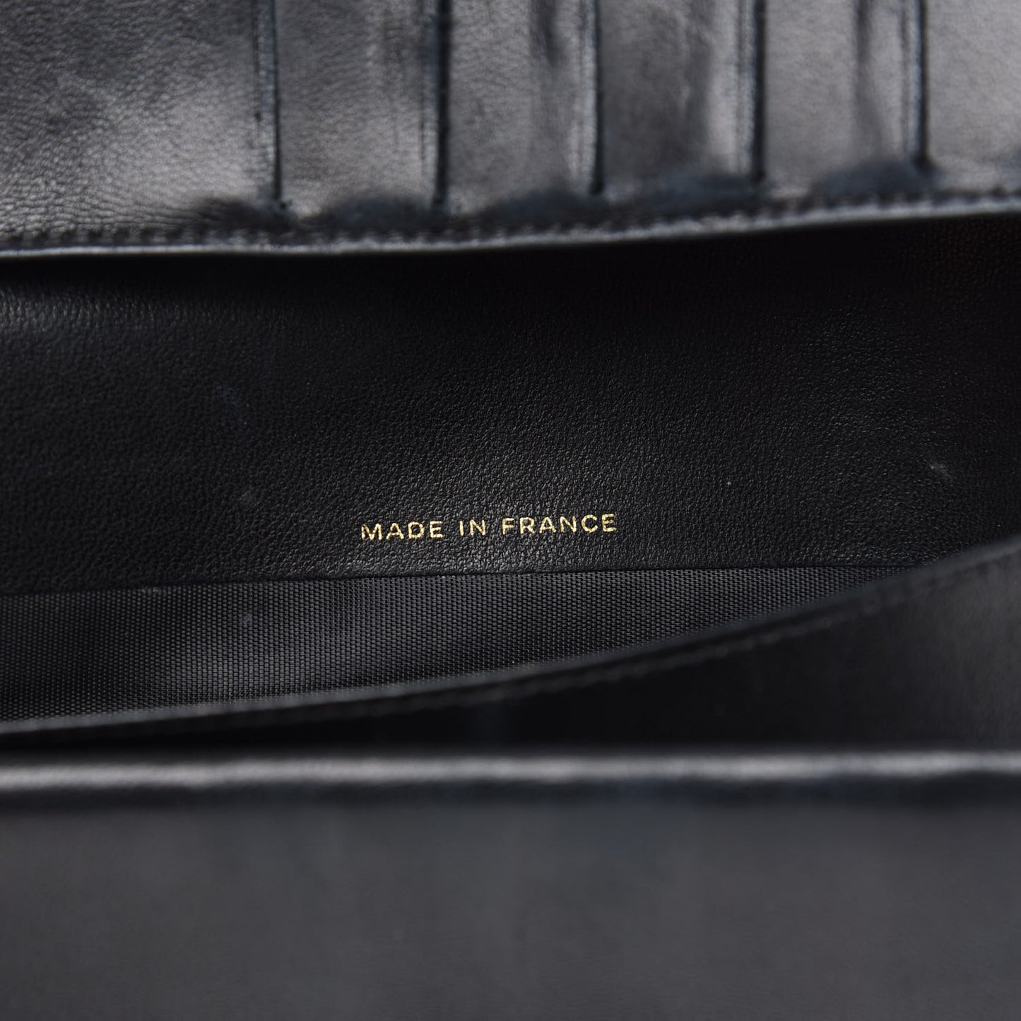 Caviar Timeless CC French Wallet Black