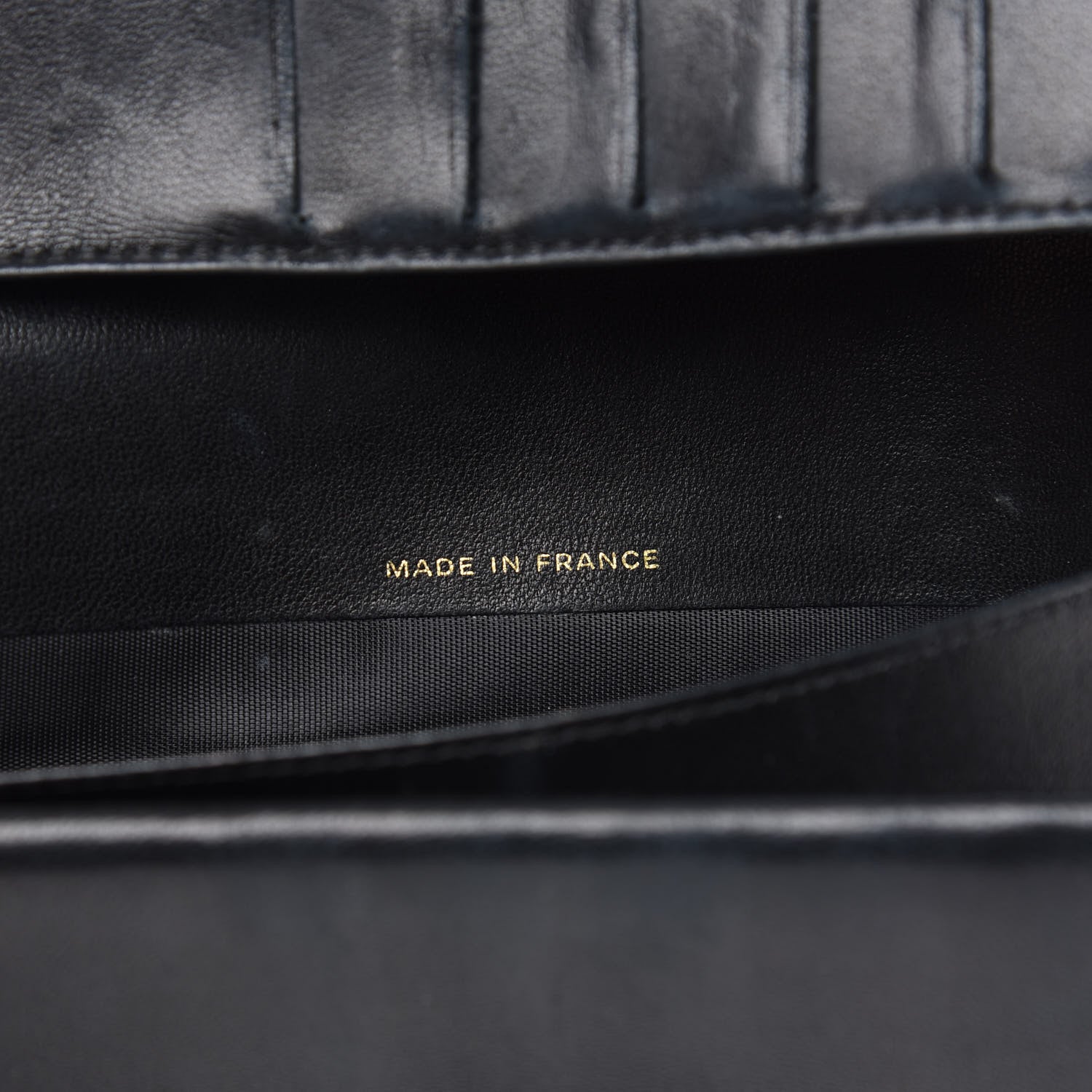 Chanel Caviar Timeless CC French Wallet Black 9 of 12