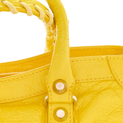 Balenciaga Agneau Classic Silver Hardware City S Jaune Soleil 15 of 15