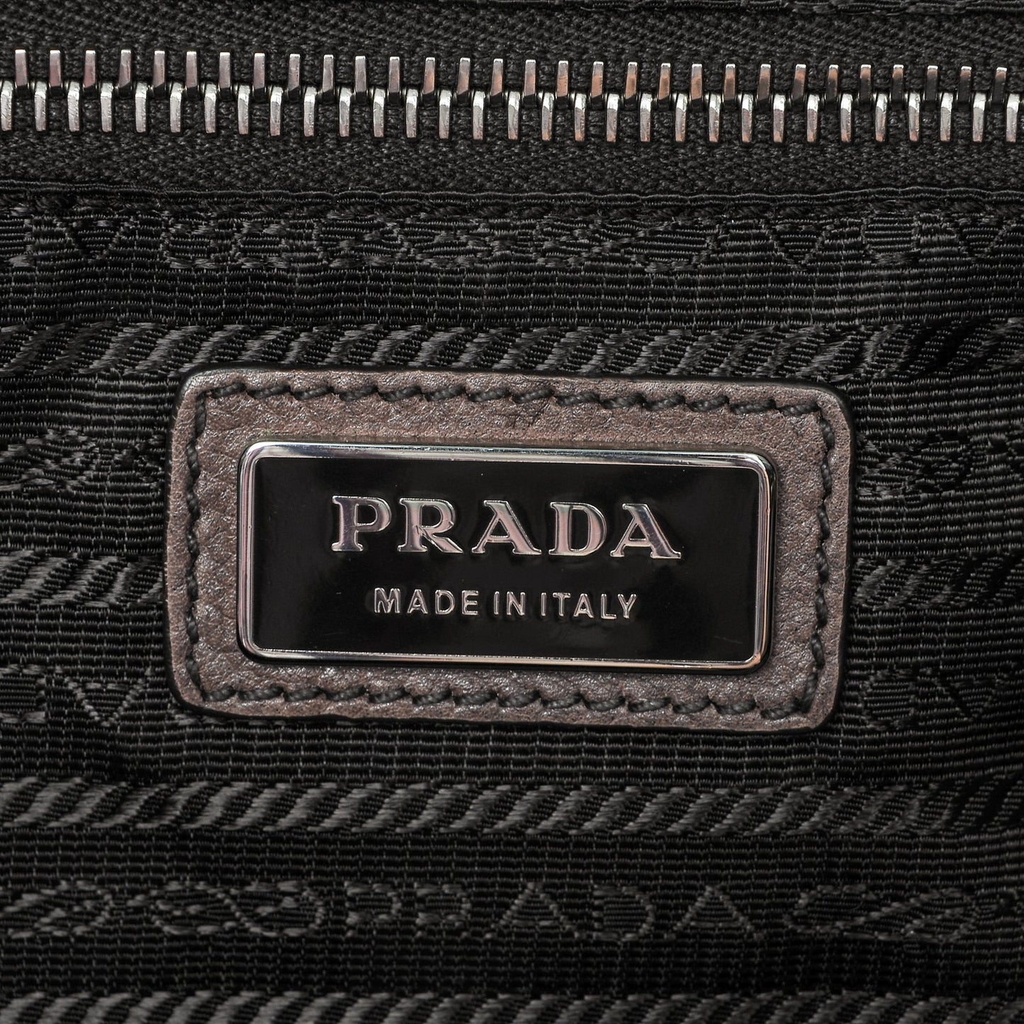 Glace Calf Zippers Plaque Boston Ardesia Nudo