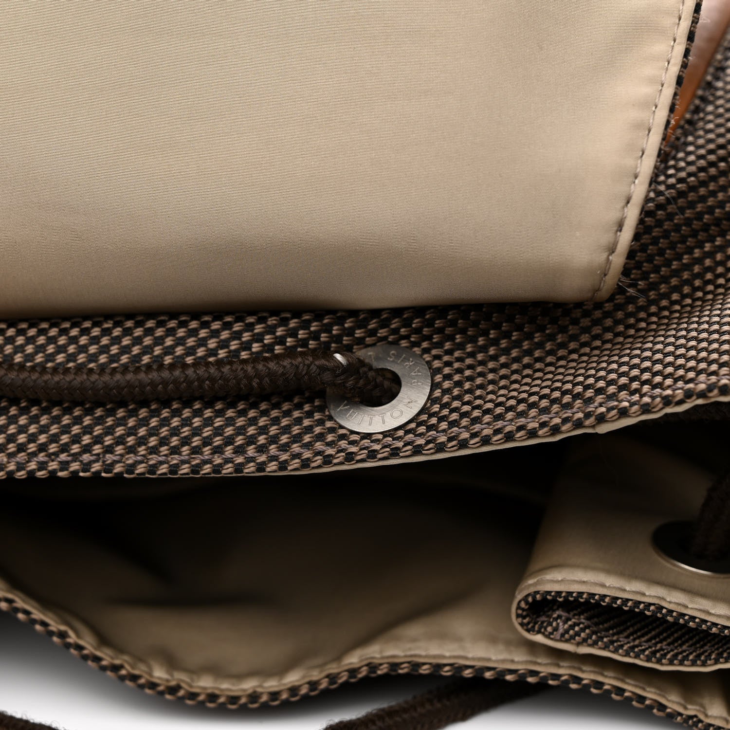 Louis Vuitton Damier Geant Pionnier Backpack Sable 11 of 12