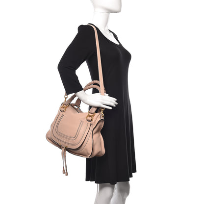 Chloe Calfskin Medium Marcie Satchel Blush Nude 2 of 10