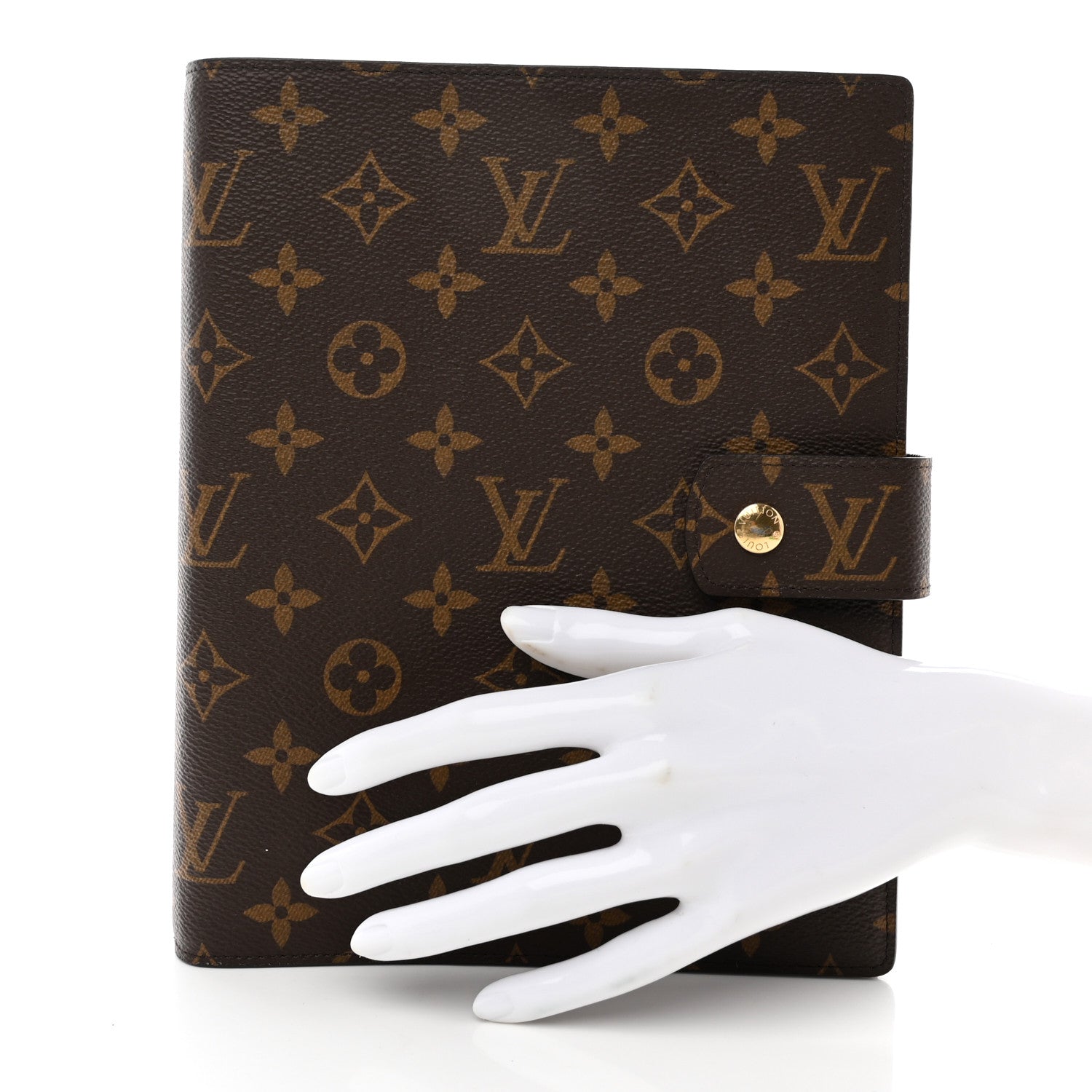 Louis Vuitton Monogram Large Ring Agenda Cover 2 of 7
