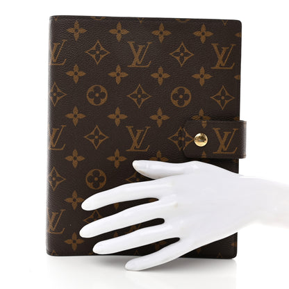 Louis Vuitton Monogram Large Ring Agenda Cover 2 of 7