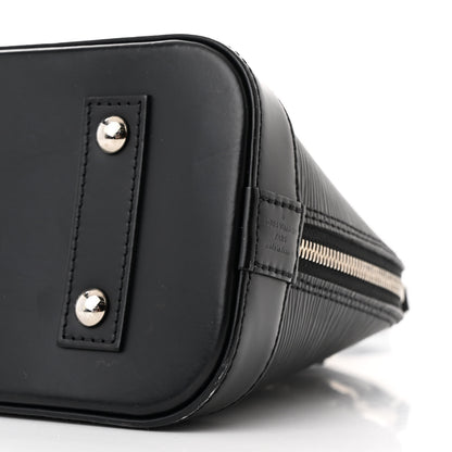 Louis Vuitton Epi Alma BB Black 9 of 11