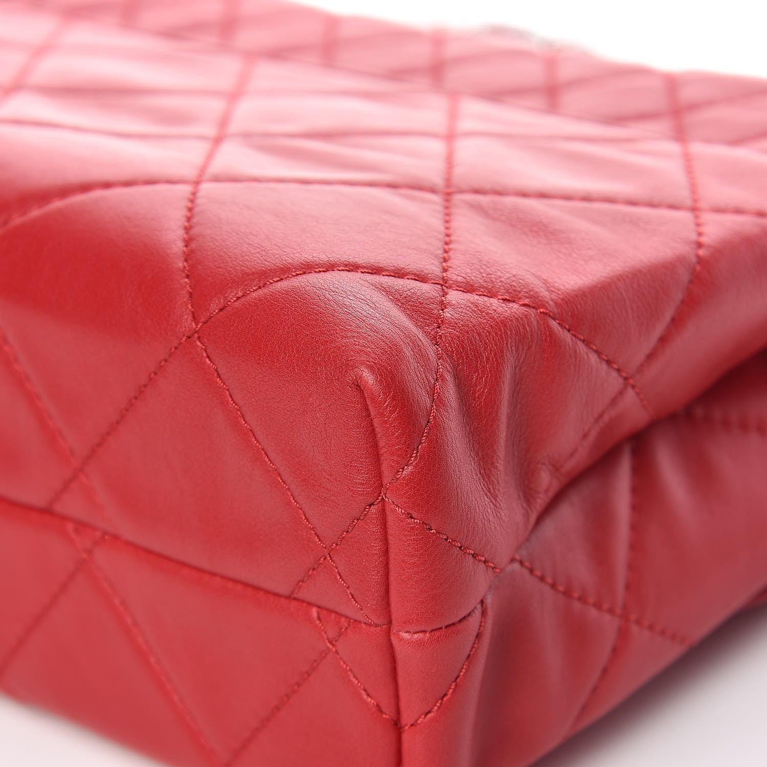 Chanel Calfskin Quilted In The Business Flap Red 11 of 13