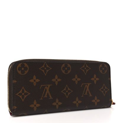 Louis Vuitton Monogram Clemence Wallet Fuchsia 3 of 8