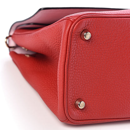 Christian Dior Bullcalf Small Be Dior Flap Red 9 of 11