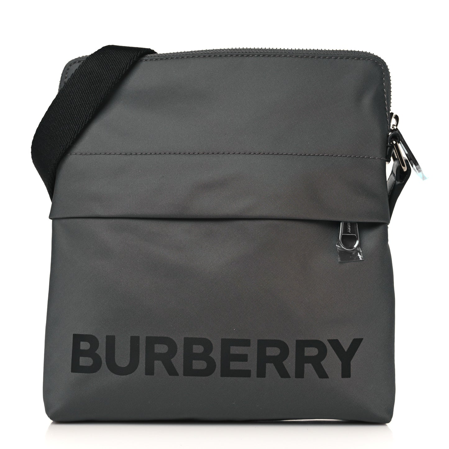 Nylon Neo Crossbody Bag Charcoal Grey