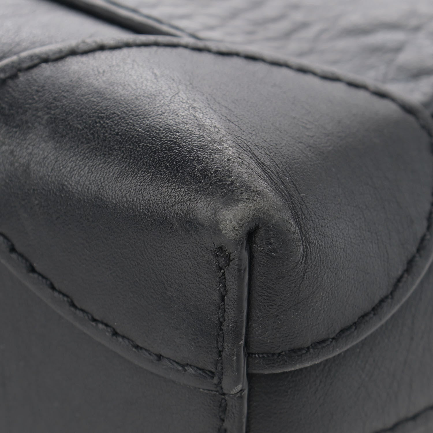 MCM Visetos Medium Soft Tote Black 7 of 12