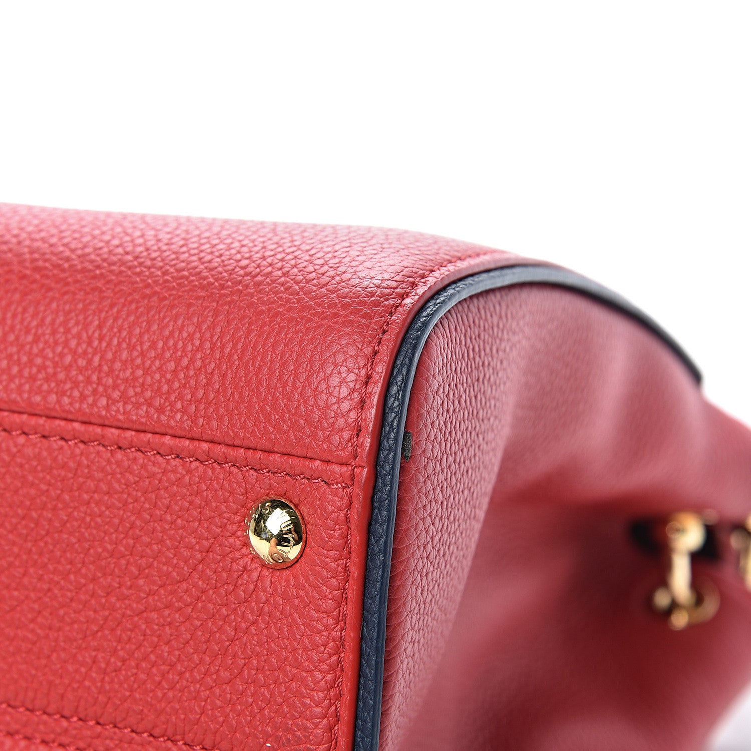 Louis Vuitton Grained Calfskin Monogram Double V Rubis 10 of 11