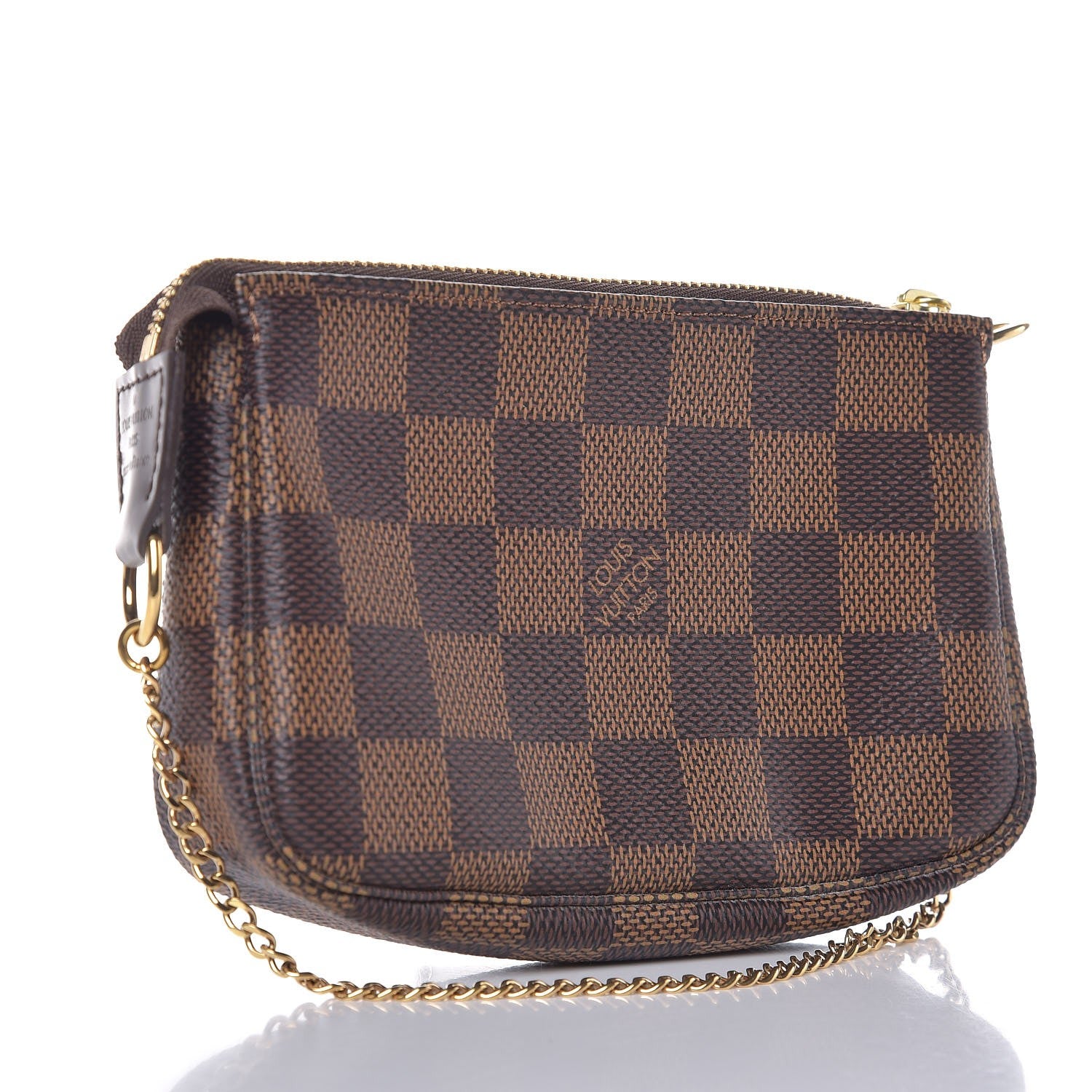 Louis Vuitton Damier Ebene Mini Pochette Accessories 3 of 7
