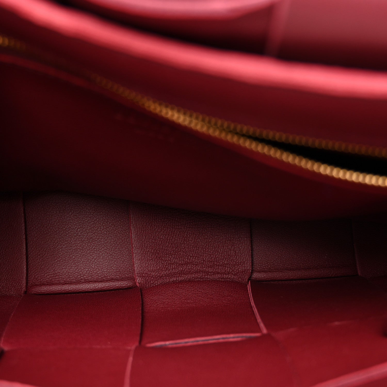 Bottega Veneta Lambskin Maxi Intreccio Cassette Crossbody Bag Barolo 5 of 11