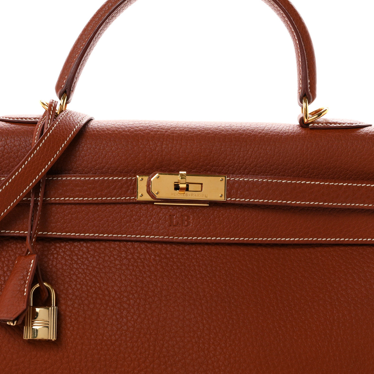 Hermes Ardennes Kelly Sellier 35 Noisette 8 of 10