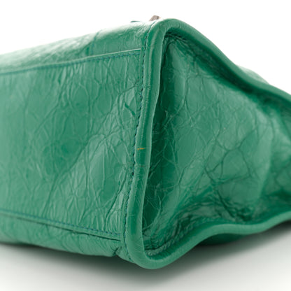 Balenciaga Agneau Classic Silver Hardware S City Magic Green 11 of 14