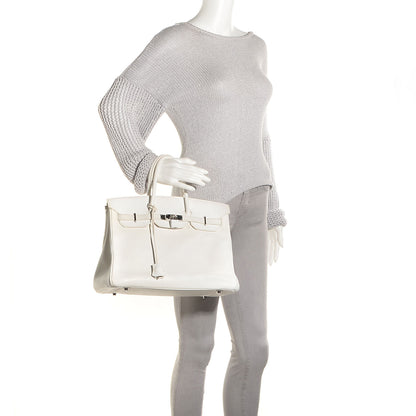 Hermes Epsom Birkin 35 White 2 of 40
