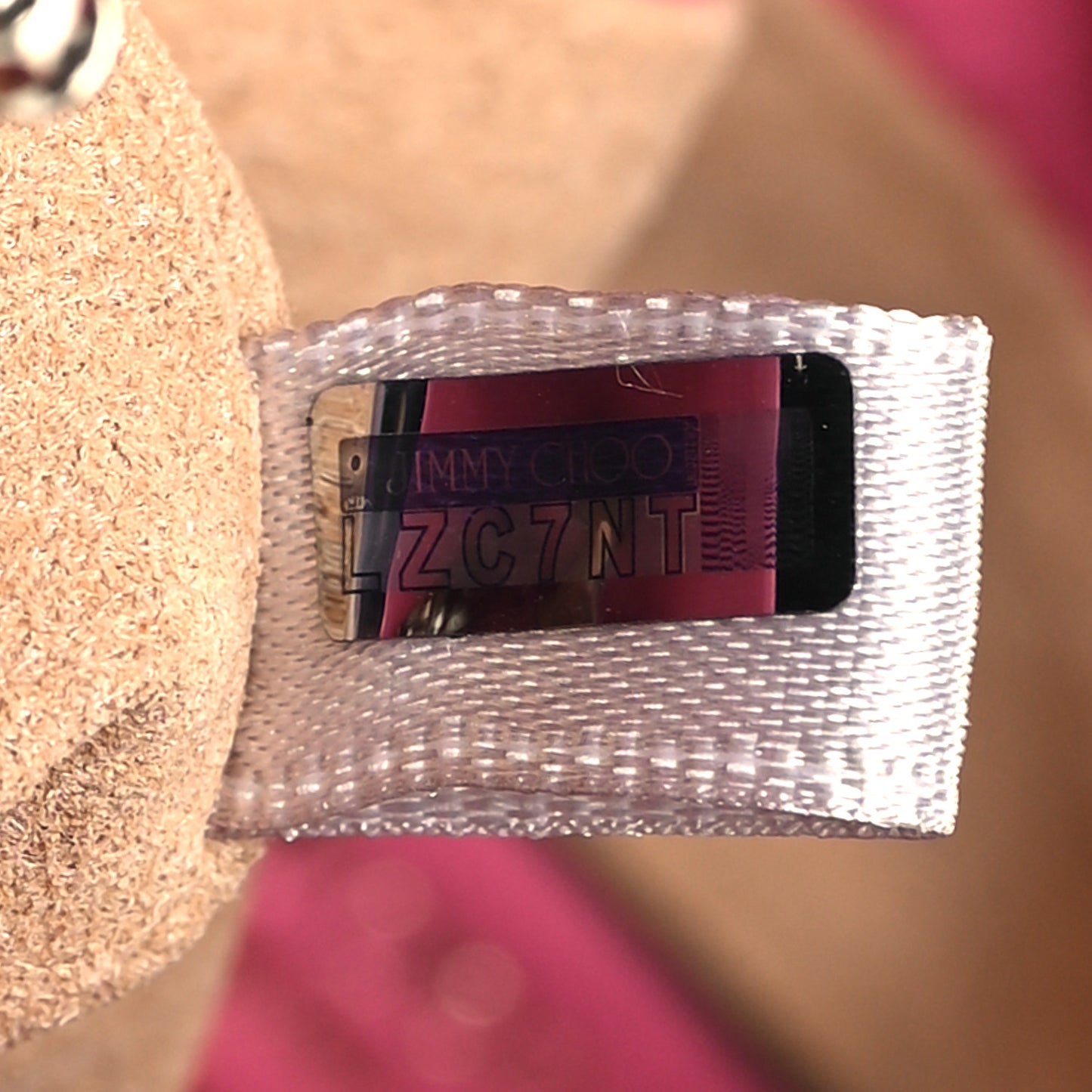 Lambskin Micro Bon Bon Bag Candy Pink