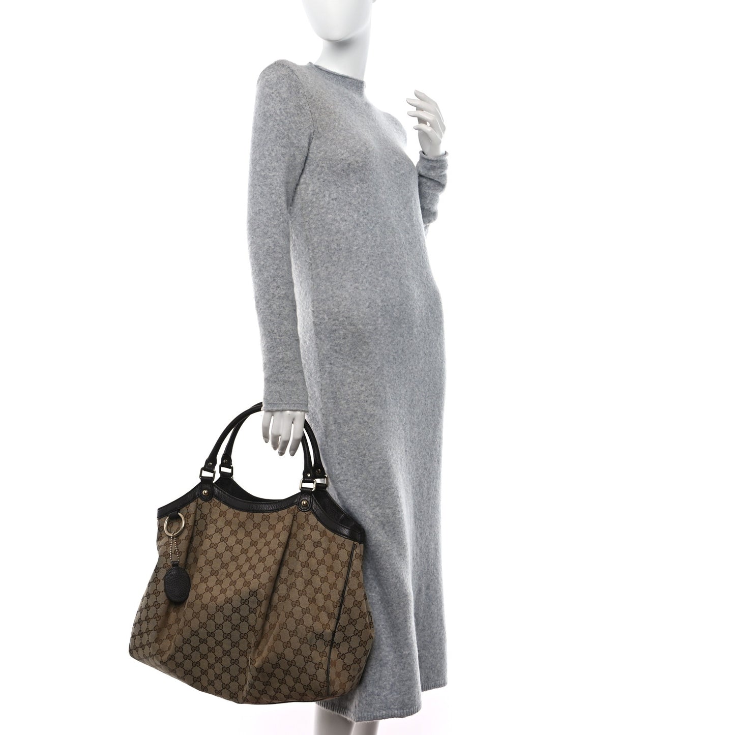 Monogram Large Sukey Tote Dark Brown