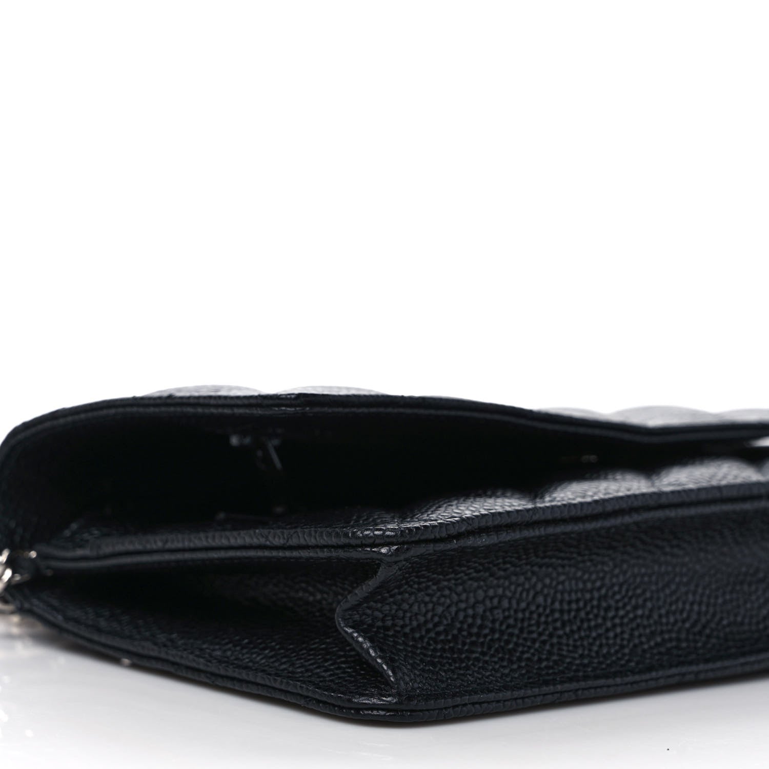 Chanel Caviar Quilted Wallet on Chain WOC Black 8 of 10