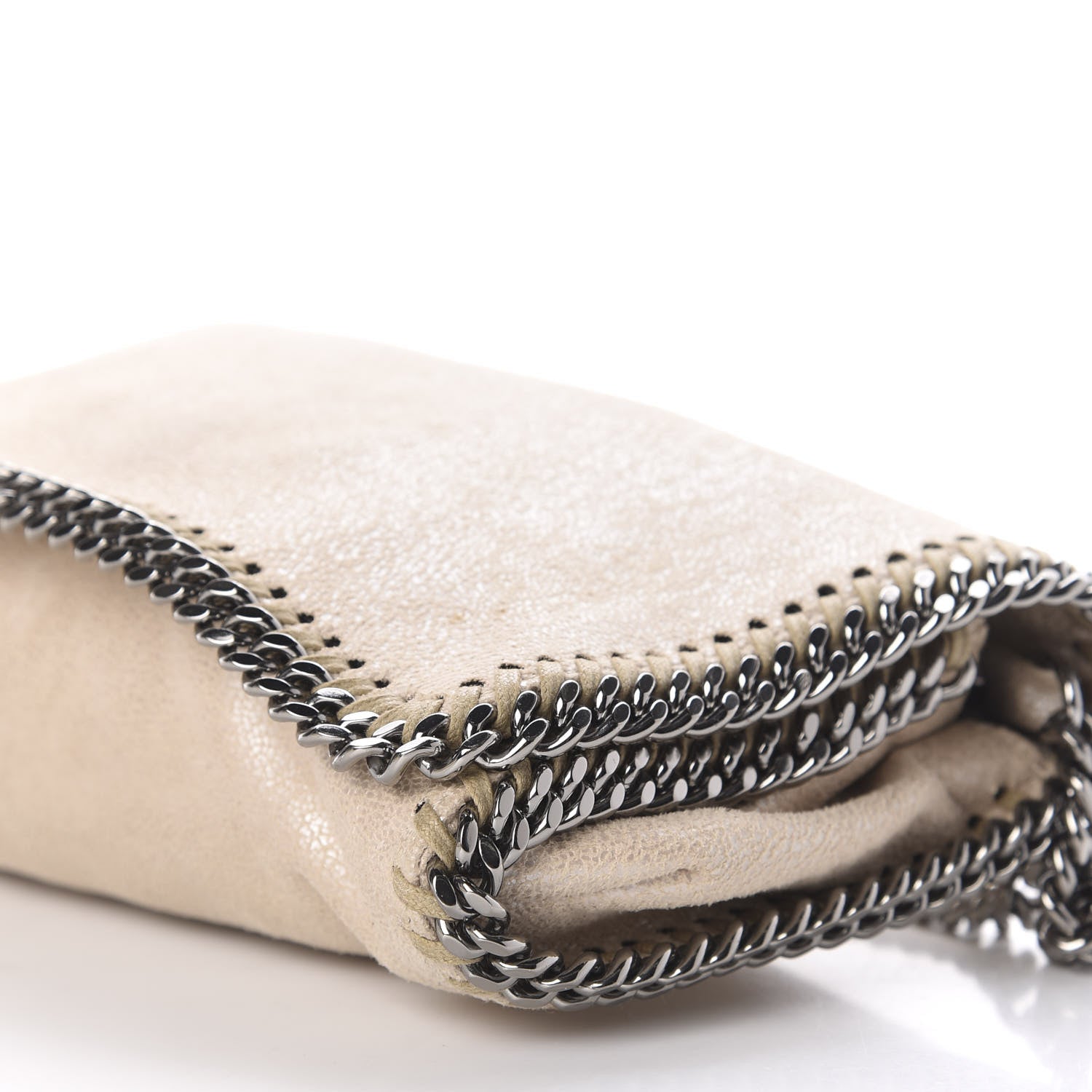Stella McCartney Shaggy Deer Falabella Crossbody Bag Gold 7 of 10