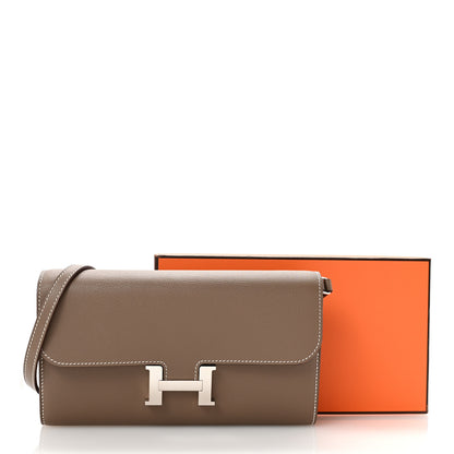 Hermes Evercolor Constance Wallet To Go Etoupe 11 of 11