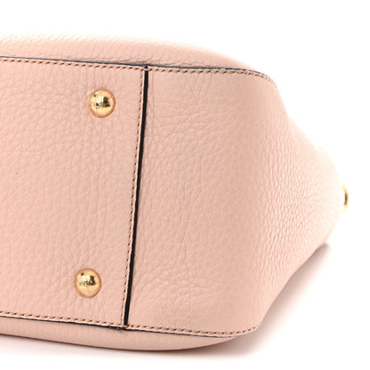 Fendi Cuoio Romano Selleria Small FF Tote Cipria 10 of 13