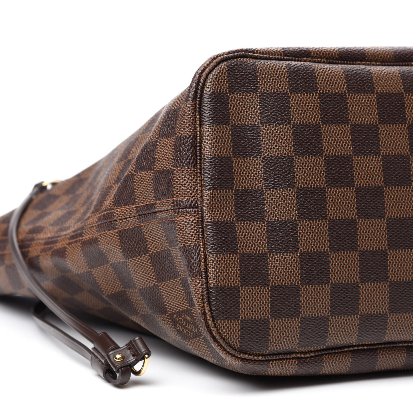Damier Ebene Neo Neverfull MM Rose Ballerine