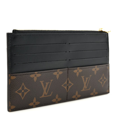 Louis Vuitton Monogram Slim Purse Black 3 of 9