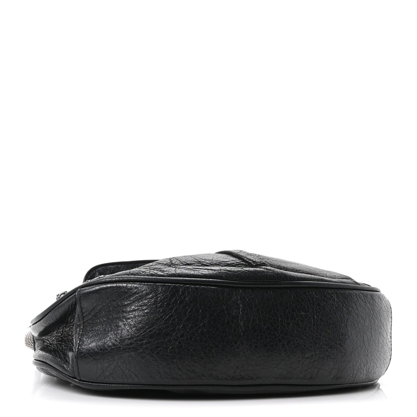 Agneau Arena Le Cagole Shoulder Bag XS Black