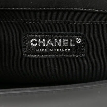 Chanel Glazed Calfskin Medium Boy Flap Black 6 of 17