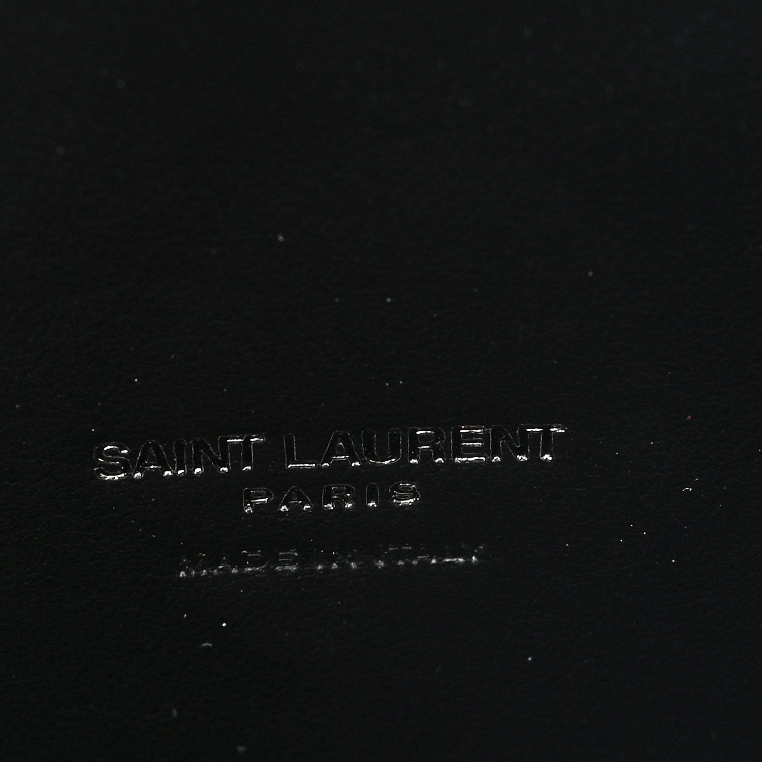 Saint Laurent Calfskin Crocodile Embossed Large Sac De Jour Carryall Black 6 of 12