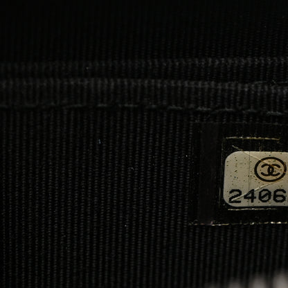 Chanel Calfskin Quilted Zip Coin Purse So Black 8 of 8