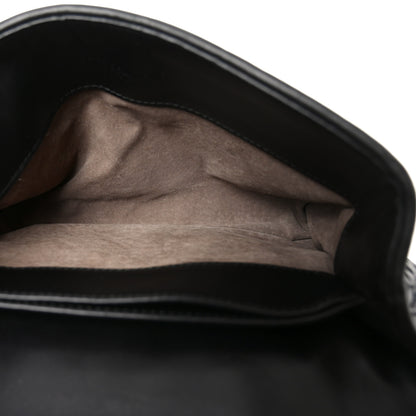 Bottega Veneta Nappa Intrecciato Baby Olimpia Shoulder Bag Black 5 of 9