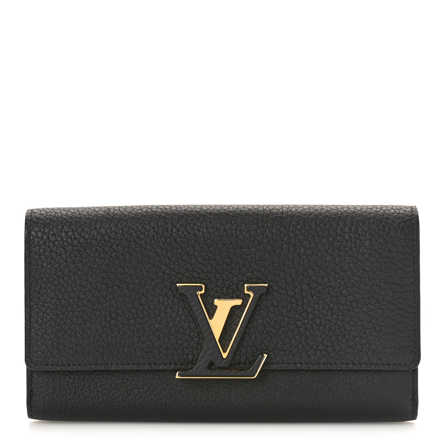 Taurillon Capucines Wallet Black