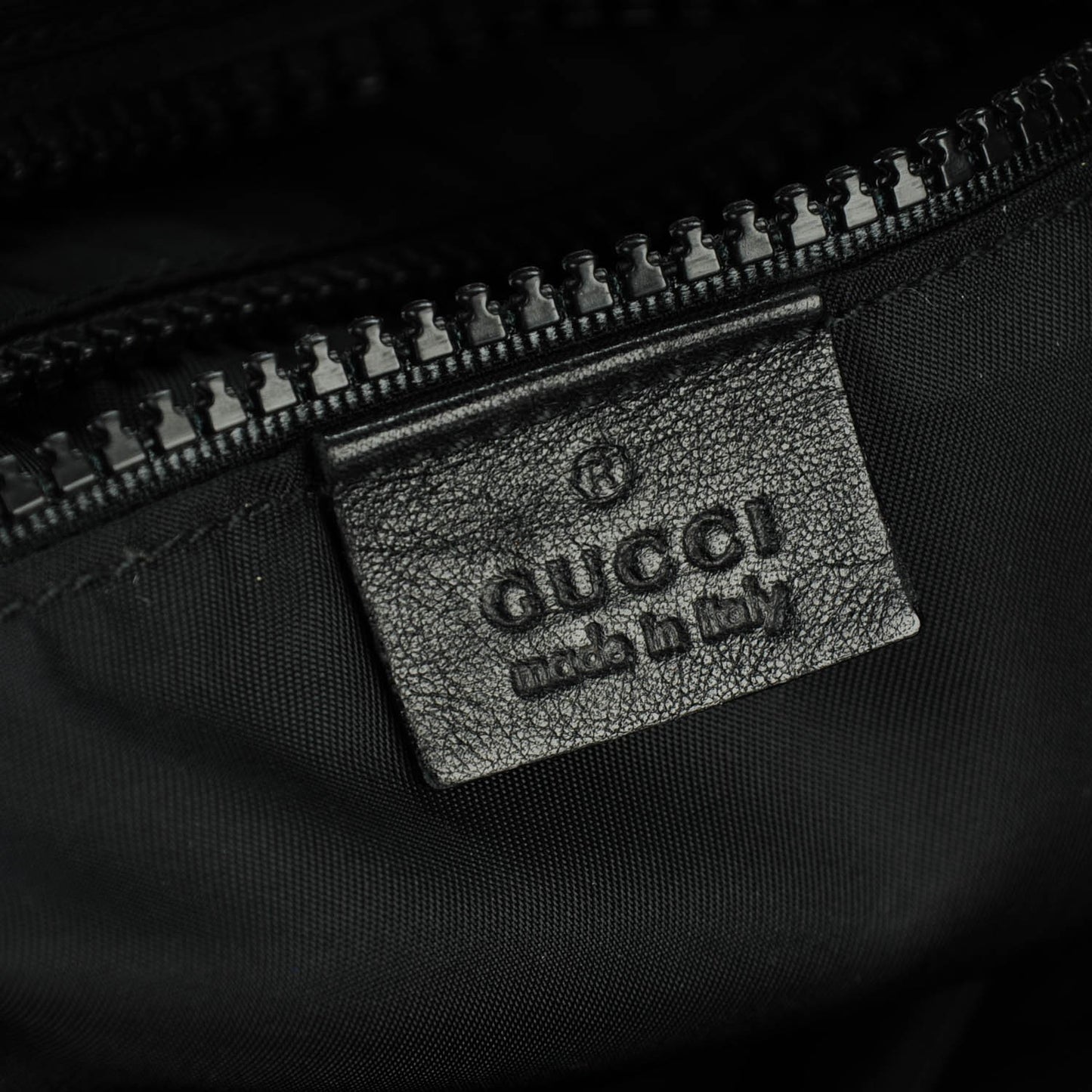 Nylon Web Interlocking Tote Black