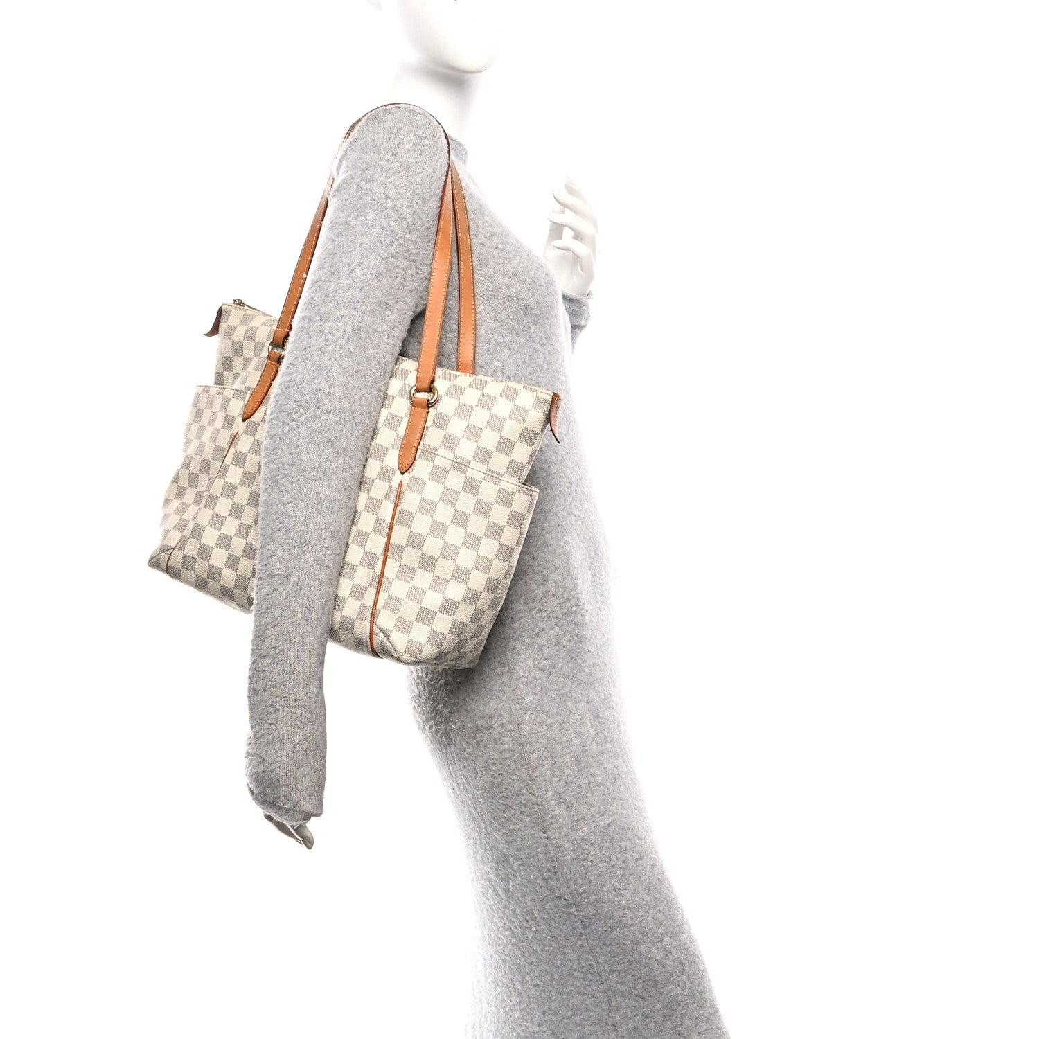 Louis Vuitton Damier Azur Totally MM 2 of 9
