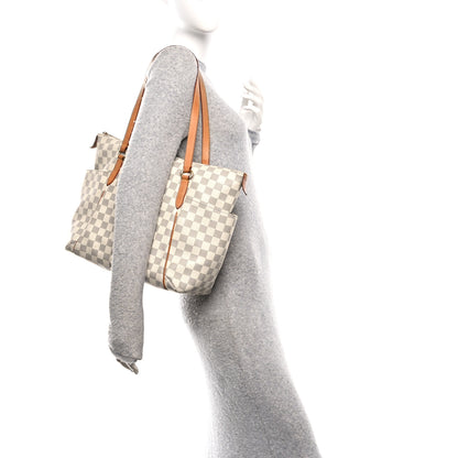 Louis Vuitton Damier Azur Totally MM 2 of 9