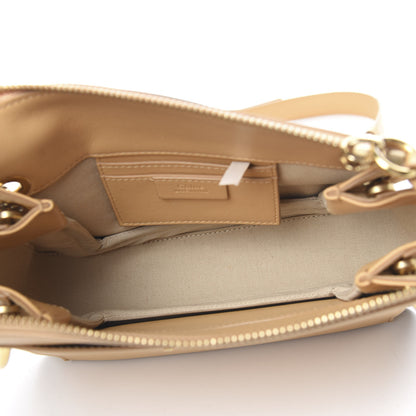 Chloe Calfskin Suede Small Roy Bag Bleached Brown 4 of 11
