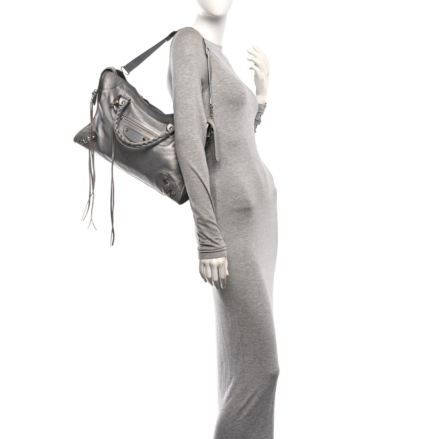 Balenciaga Chevre Classic Silver Hardware City Silver 2 of 11