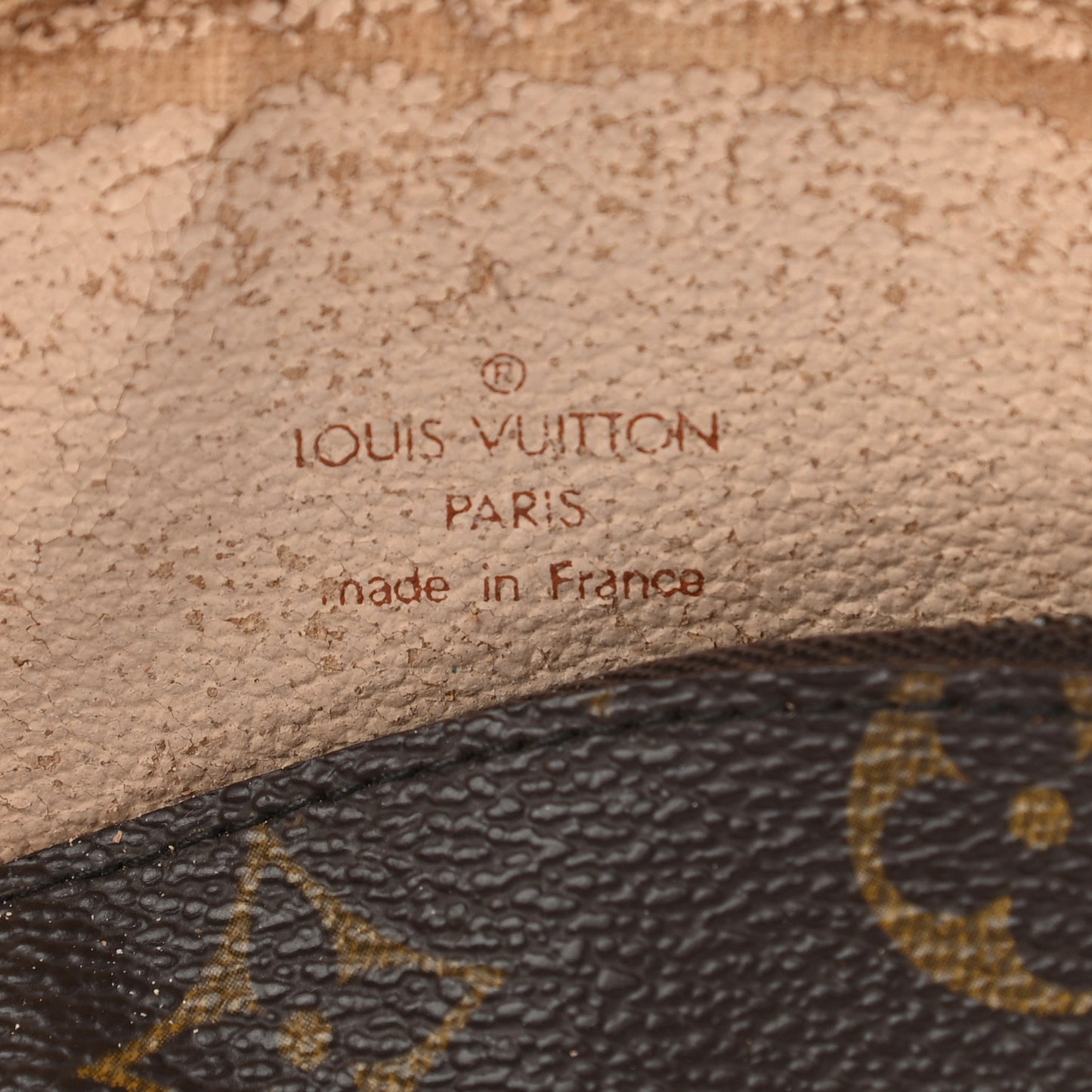 Monogram Trousse Demi Ronde