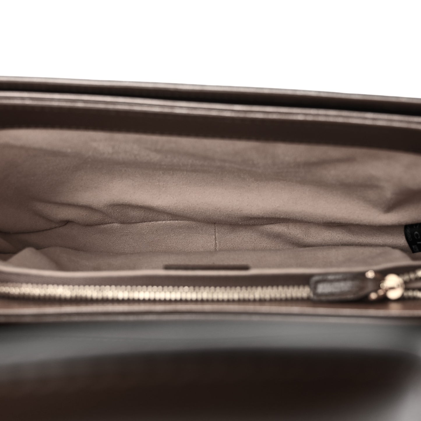 GG Supreme Monogram Horsebit 1955 Shoulder Bag Beige Brown Sugar