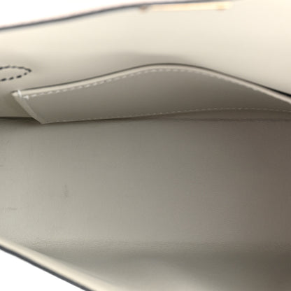 Hermes Chevre Mysore Horseshoe Mini Kelly Sellier 20 Gris Perle Black 6 of 14