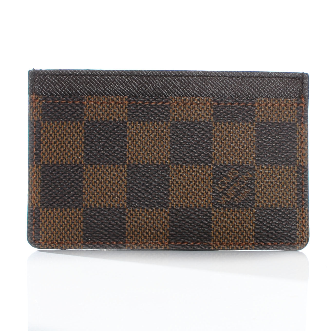 Damier Ebene Simple Card Holder